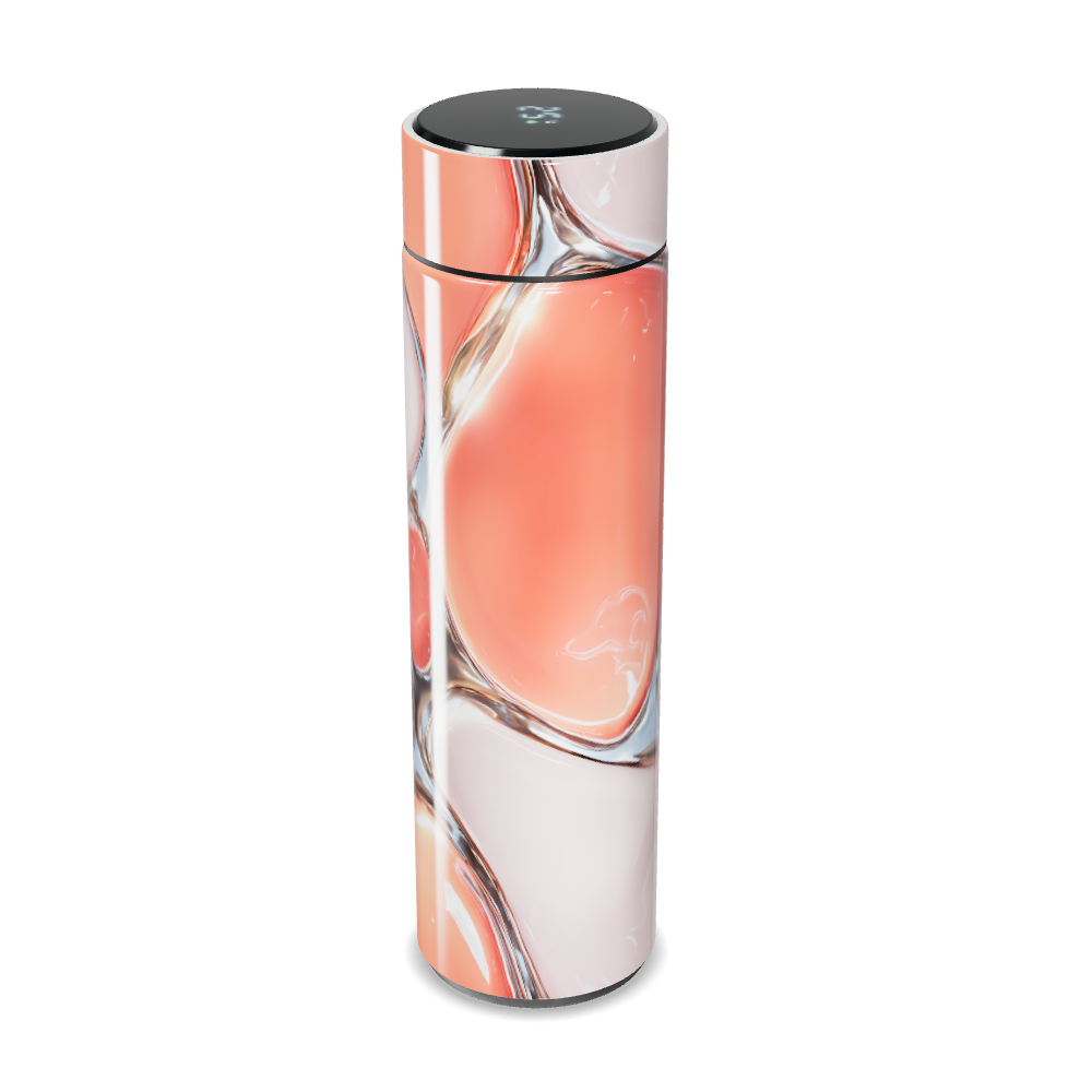 Garrafa Térmica Touch - Estampa Abstrata Colorida