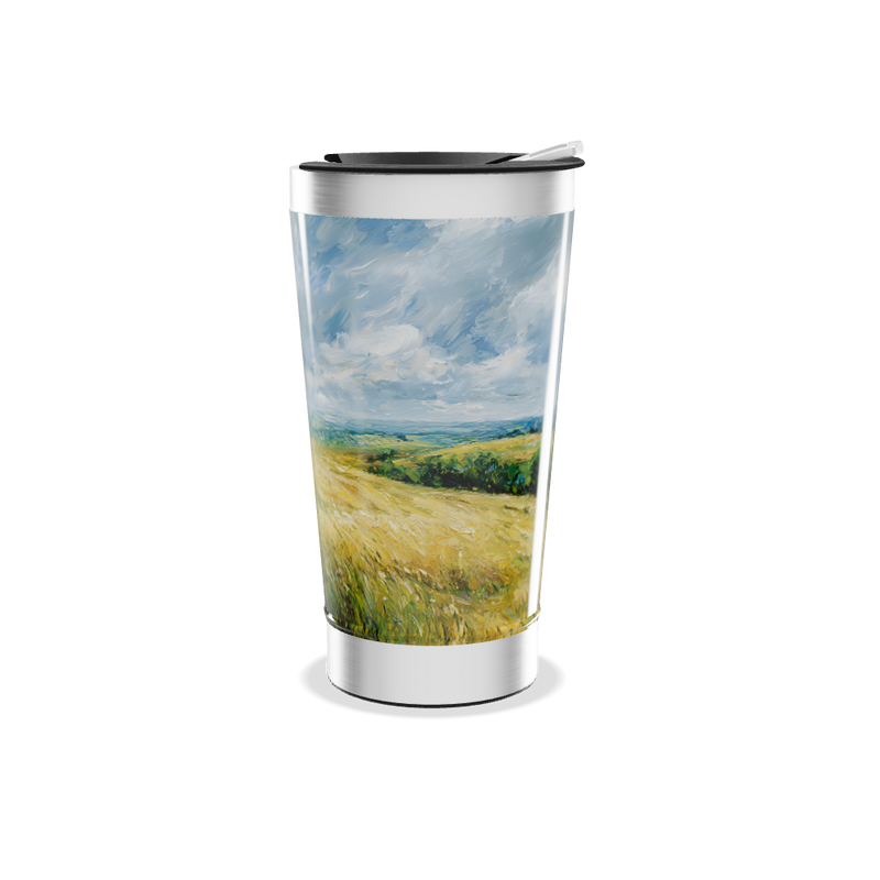 Copo Térmico - Com paisagem campestre