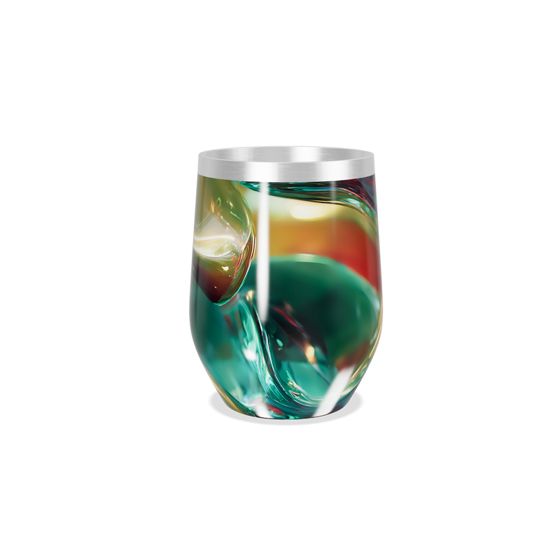 Copo Térmico Slim - Multicolorido Vidro