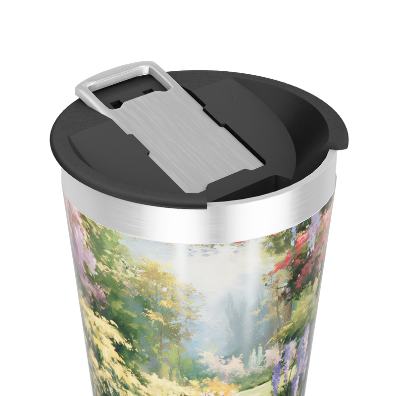 Copo Térmico - Estampa Jardim Florido