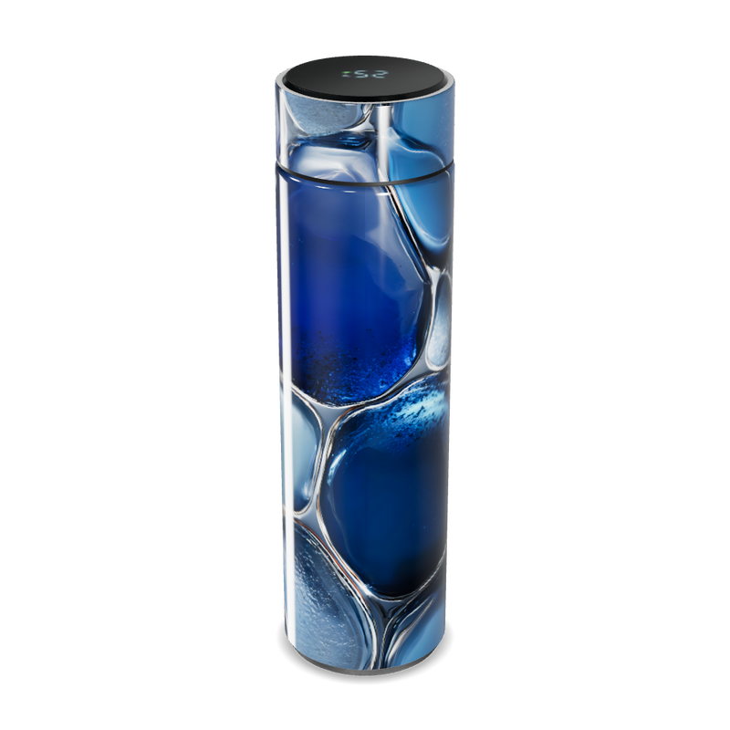 Garrafa Térmica Touch - Azul com Display Digital