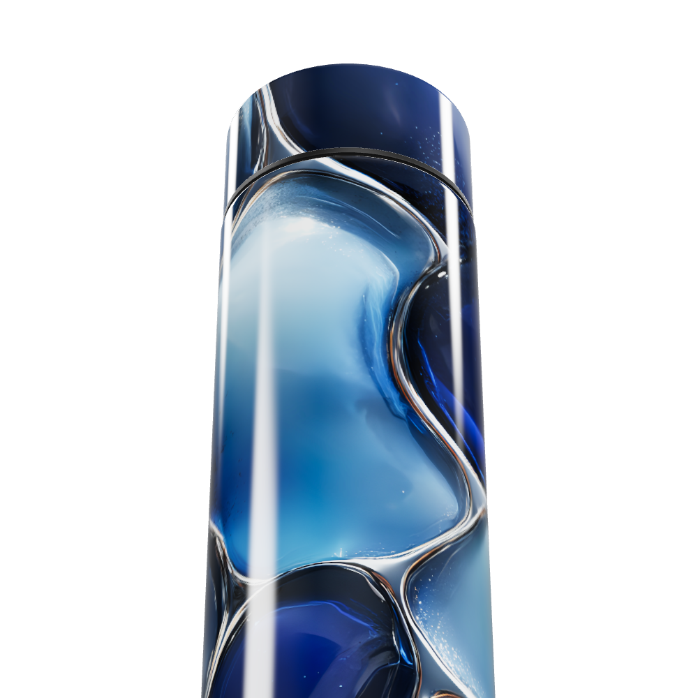 Garrafa Térmica Touch - Azul com Display Digital