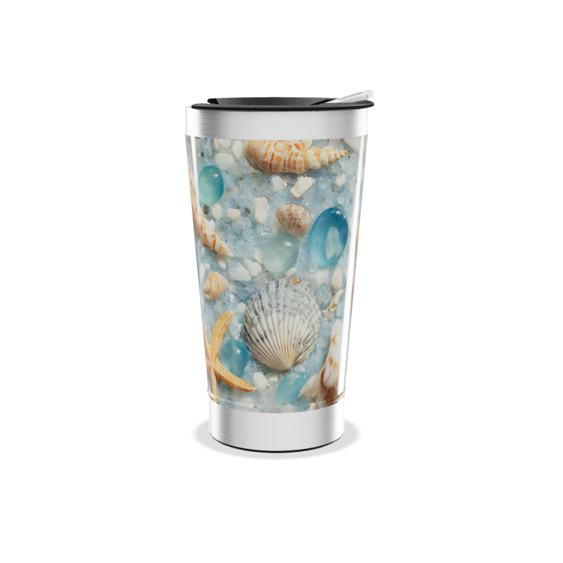 Copo Térmico - Estampa Marinha Colorida