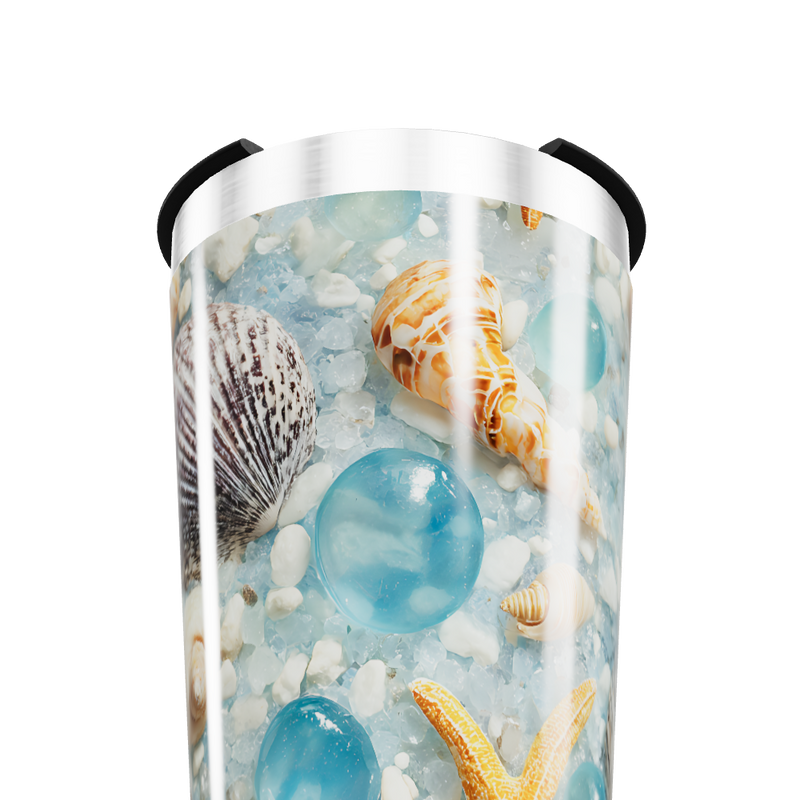 Copo Térmico - Estampa Marinha Colorida