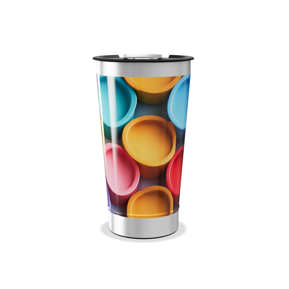 Copo Térmico - Colorido Aço Inox