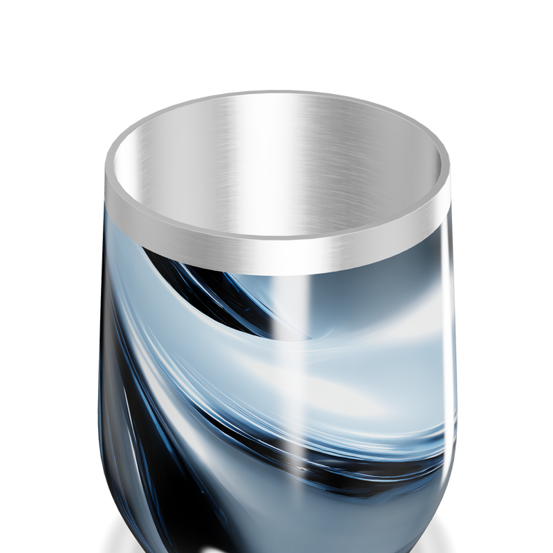 Copo Térmico Slim - Azul Metálico Inox