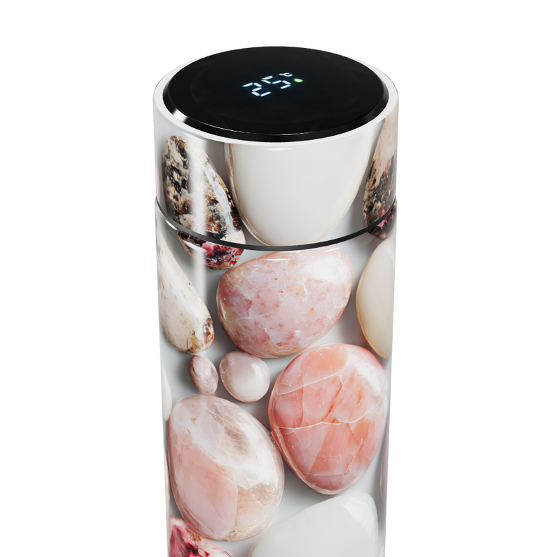 Garrafa Térmica Touch - Pedras Decorativas