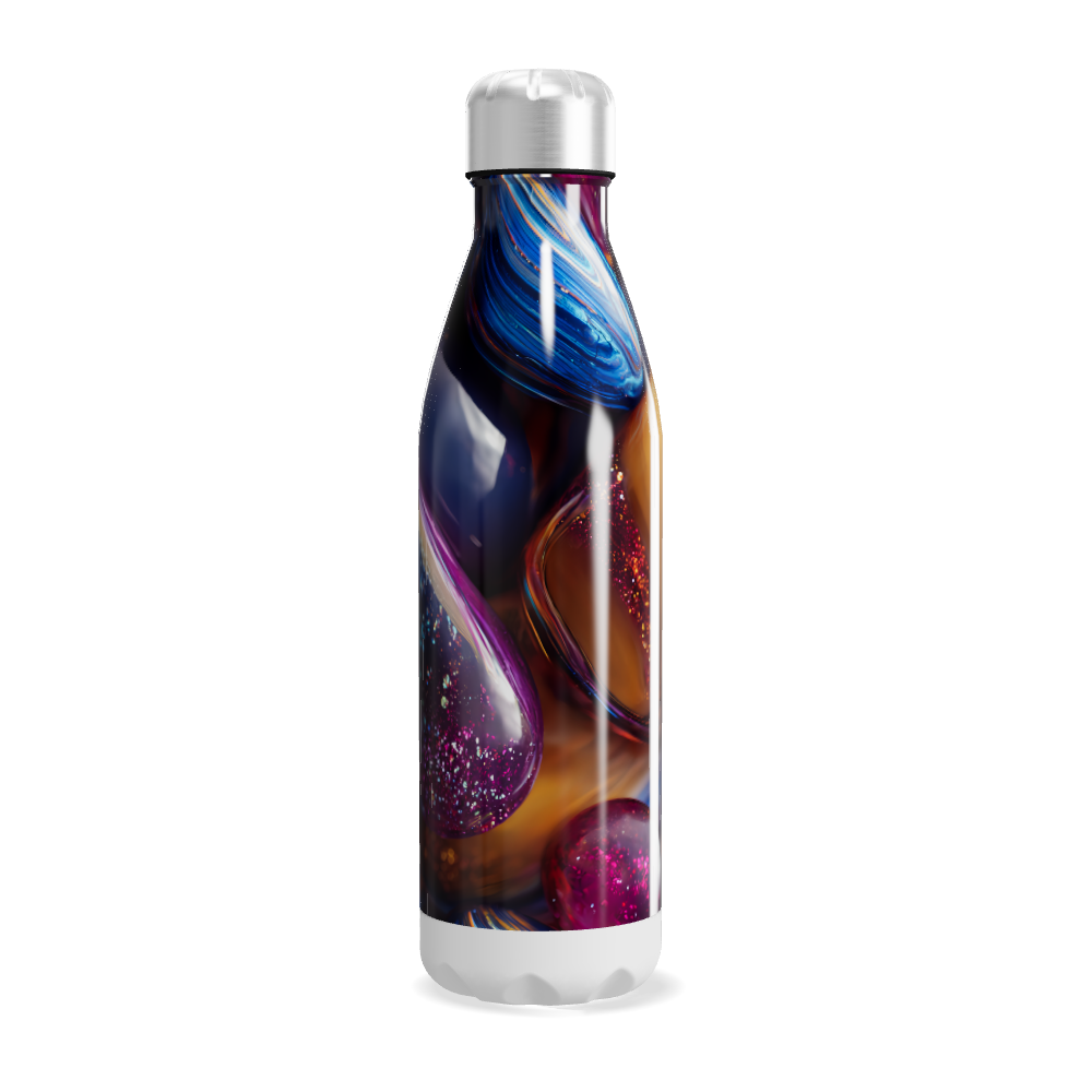 Garrafa Inox - Estampa Multicolorida