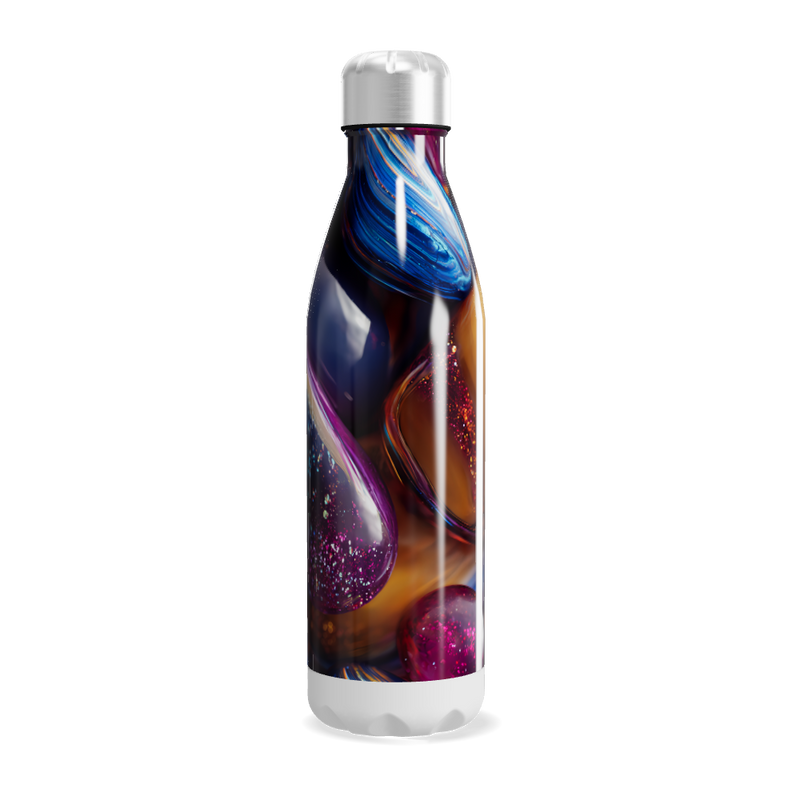 Garrafa Inox - Estampa Multicolorida