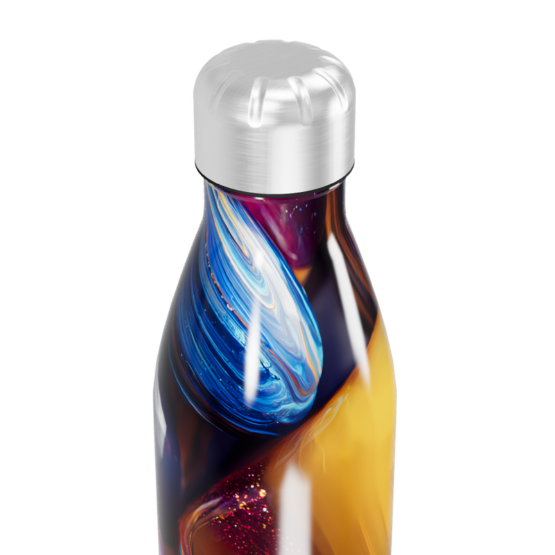 Garrafa Inox - Estampa Multicolorida