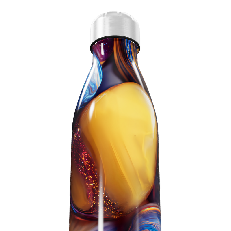 Garrafa Inox - Estampa Multicolorida