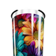 Copo Térmico - Flores Coloridas Inox