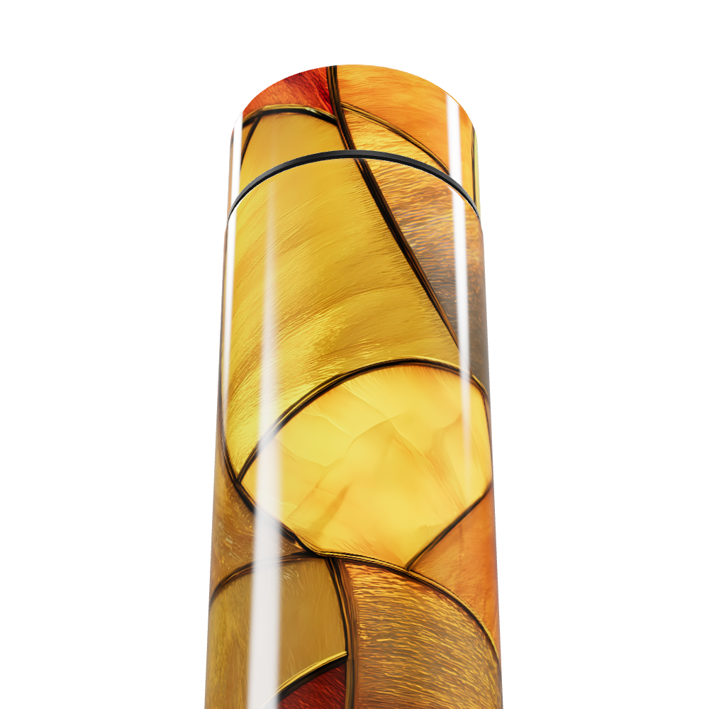 Garrafa Térmica Touch - Estampa Abstrata Colorida