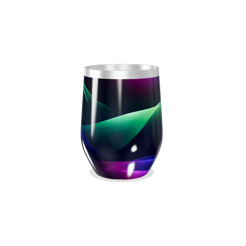 Copo Térmico Slim - Aço Inox Preto Luminoso