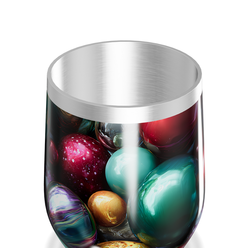 Copo Térmico Slim - Colorido Bolas Aço Inox