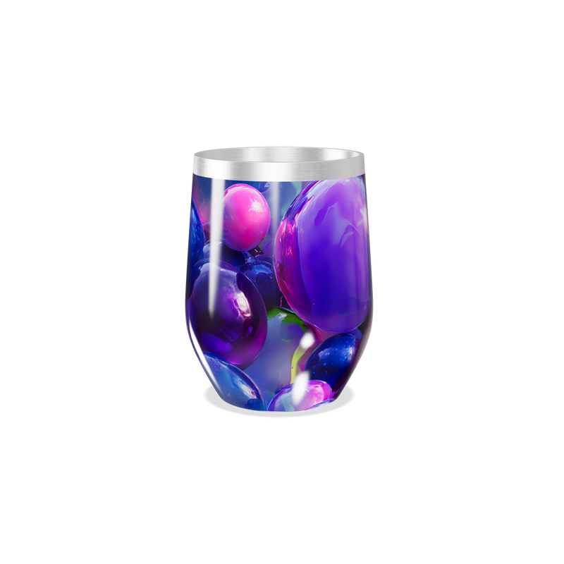 Copo Térmico Slim - Estampa Colorida Galáxia