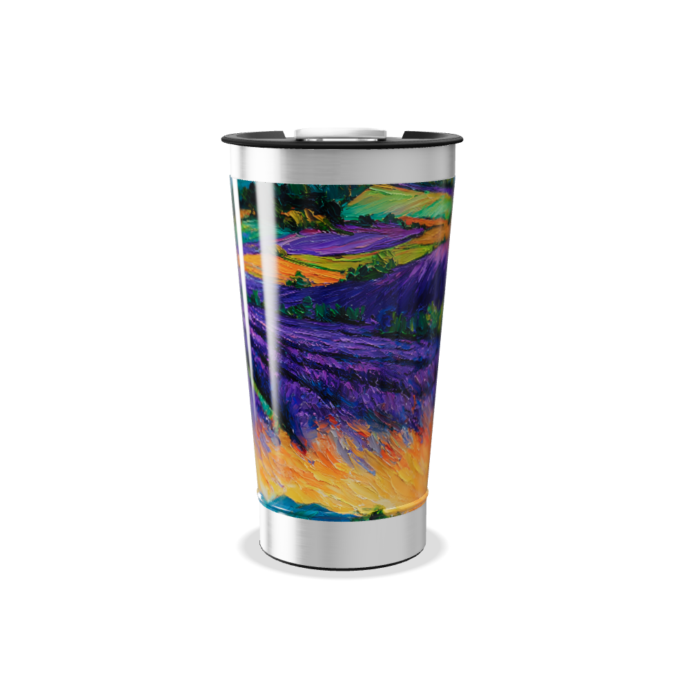 Copo Térmico - Paisagem Lavanda