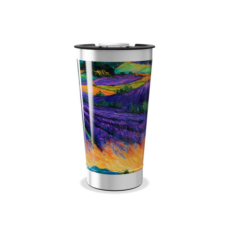 Copo Térmico - Paisagem Lavanda