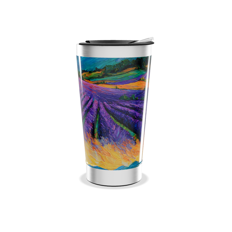 Copo Térmico - Paisagem Lavanda