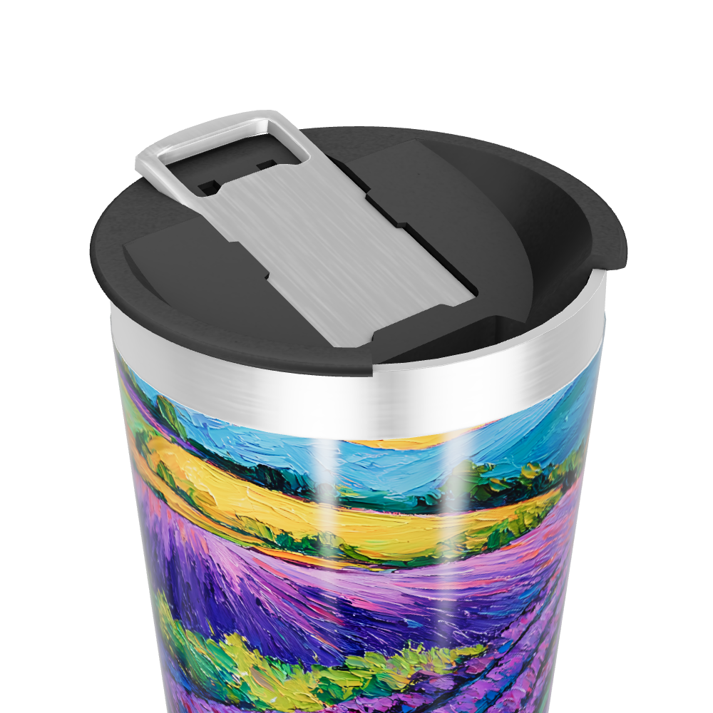 Copo Térmico - Paisagem Lavanda