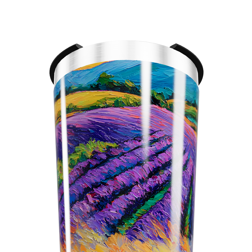 Copo Térmico - Paisagem Lavanda
