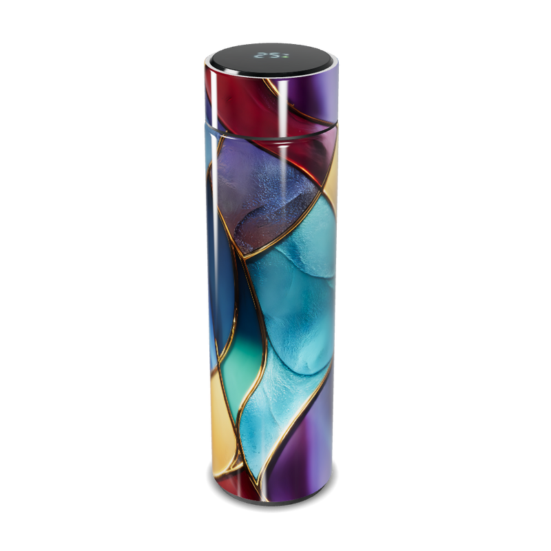 Garrafa Térmica Touch - Colorida Vidro Digital