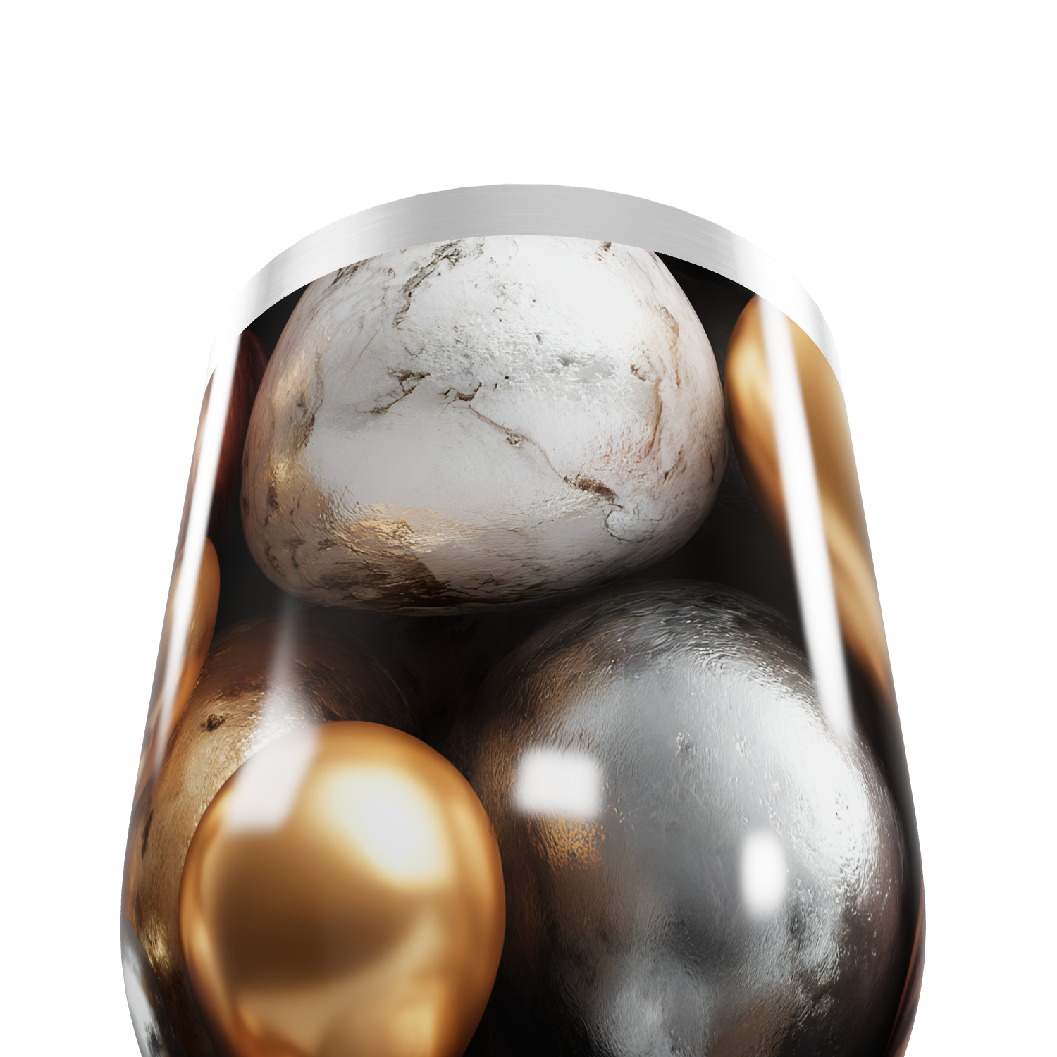 Copo Térmico Slim - Estampa Metálica