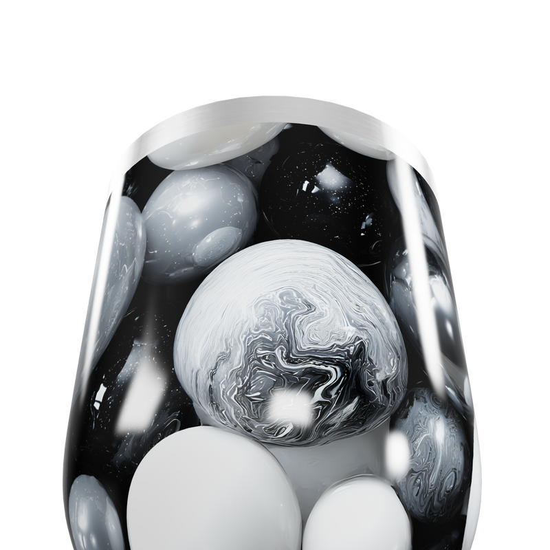 Copo Térmico Slim - Estampa Galáxia Planetas