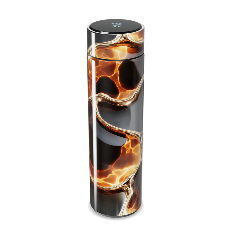 Garrafa Térmica Touch - Estampa Abstrata Luminoso