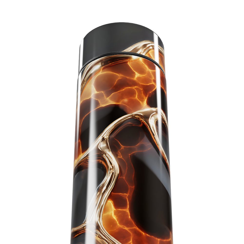 Garrafa Térmica Touch - Estampa Abstrata Luminoso