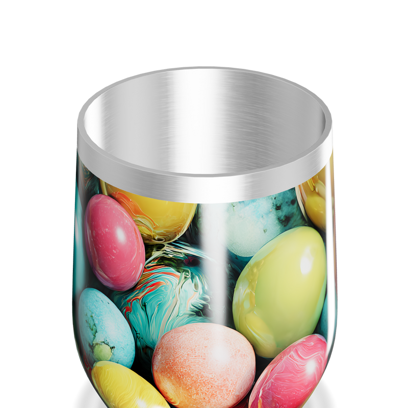 Copo Térmico Slim - Estampado Colorido Aço