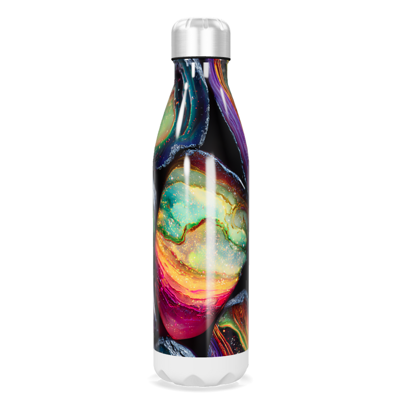 Garrafa Inox Estampa Cósmica Colorida