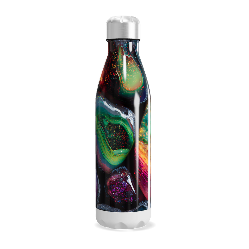 Garrafa Inox Estampa Cósmica Colorida
