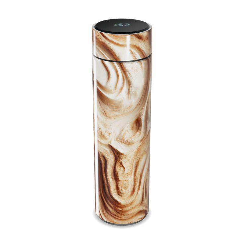 Garrafa Térmica Touch - Mármore Digital LED