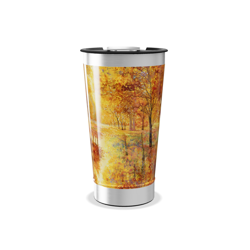 Copo Térmico - Paisagem Outono Colorido