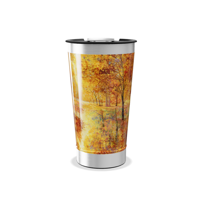 Copo Térmico - Paisagem Outono Colorido