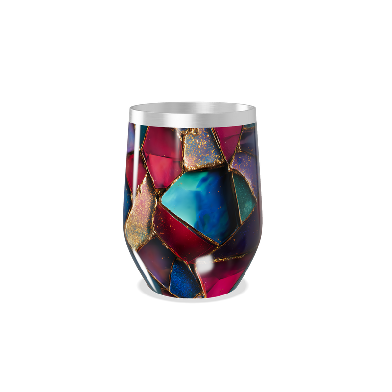 Copo Térmico Slim - Colorido Vidro Mosaico