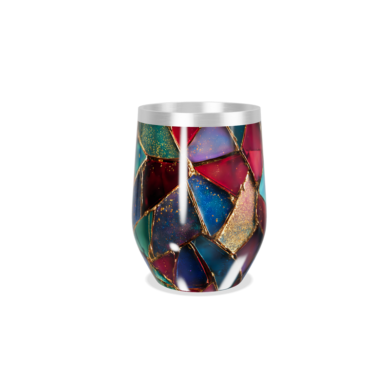 Copo Térmico Slim - Colorido Vidro Mosaico