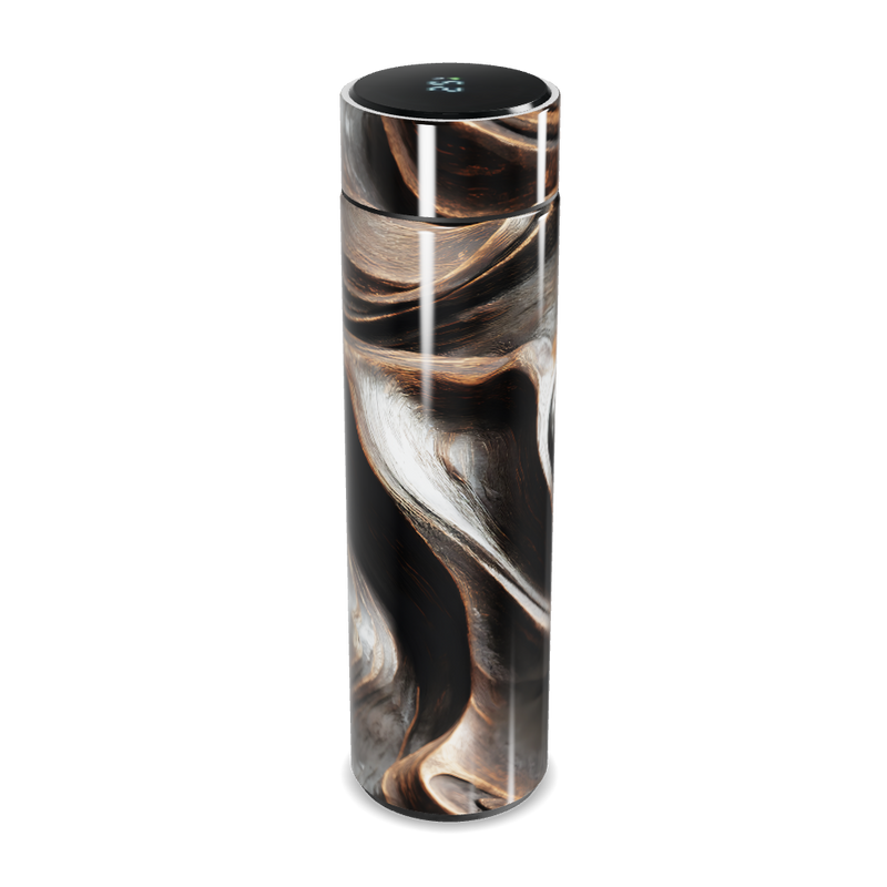 Garrafa Térmica Touch Mármore Preto