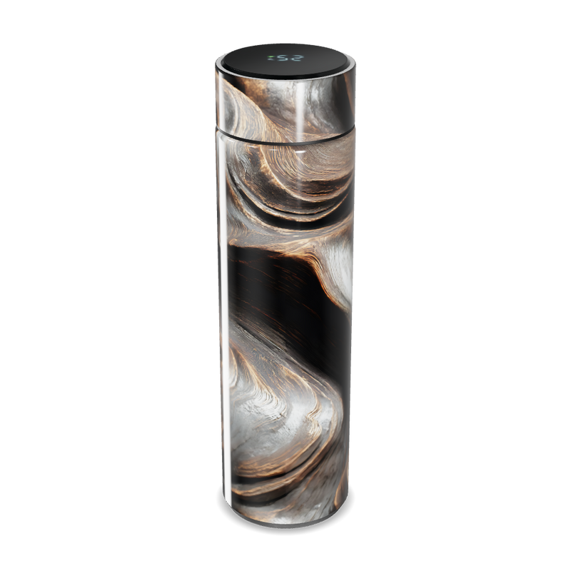 Garrafa Térmica Touch Mármore Preto