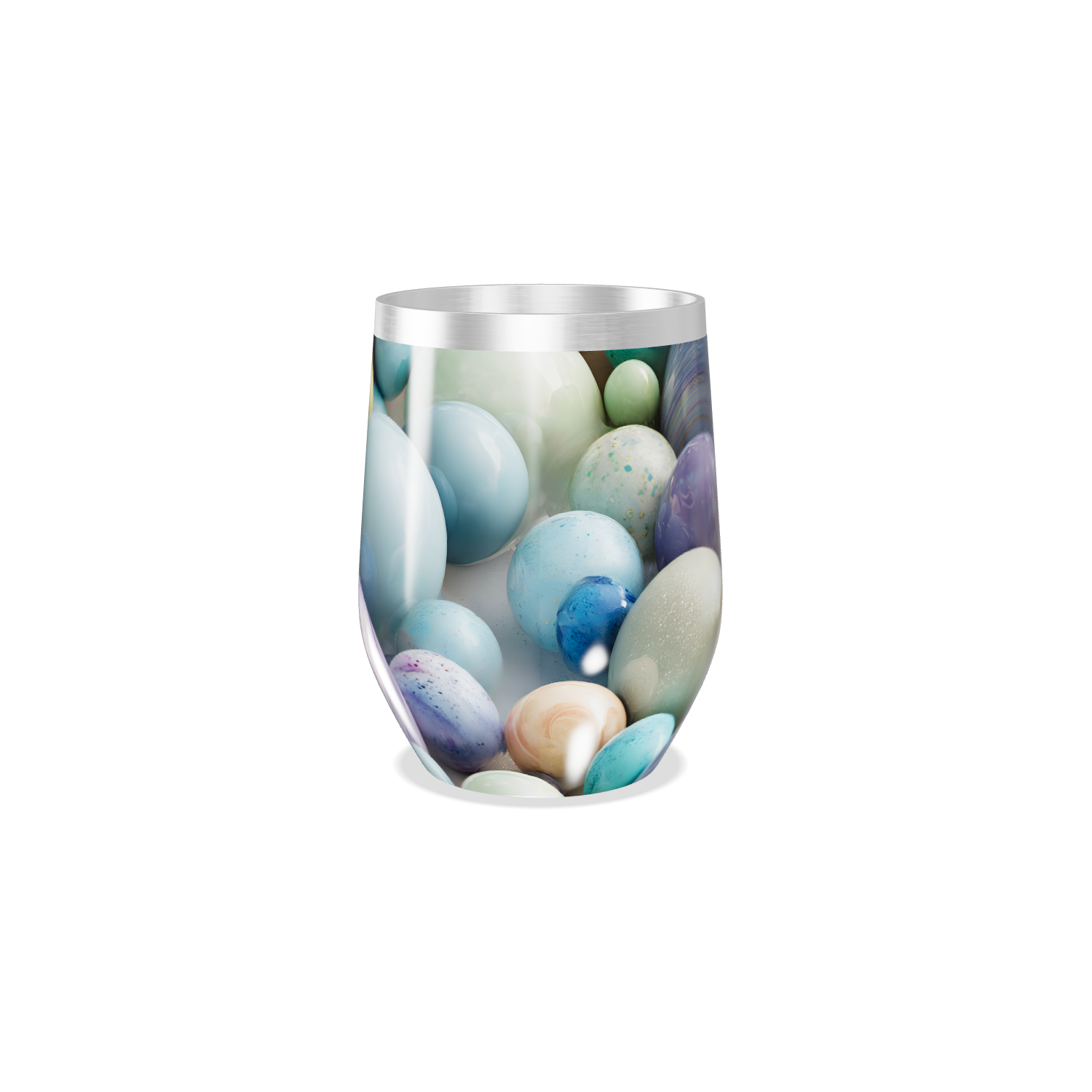 Copo Térmico Slim - Estampa Planetas Coloridos