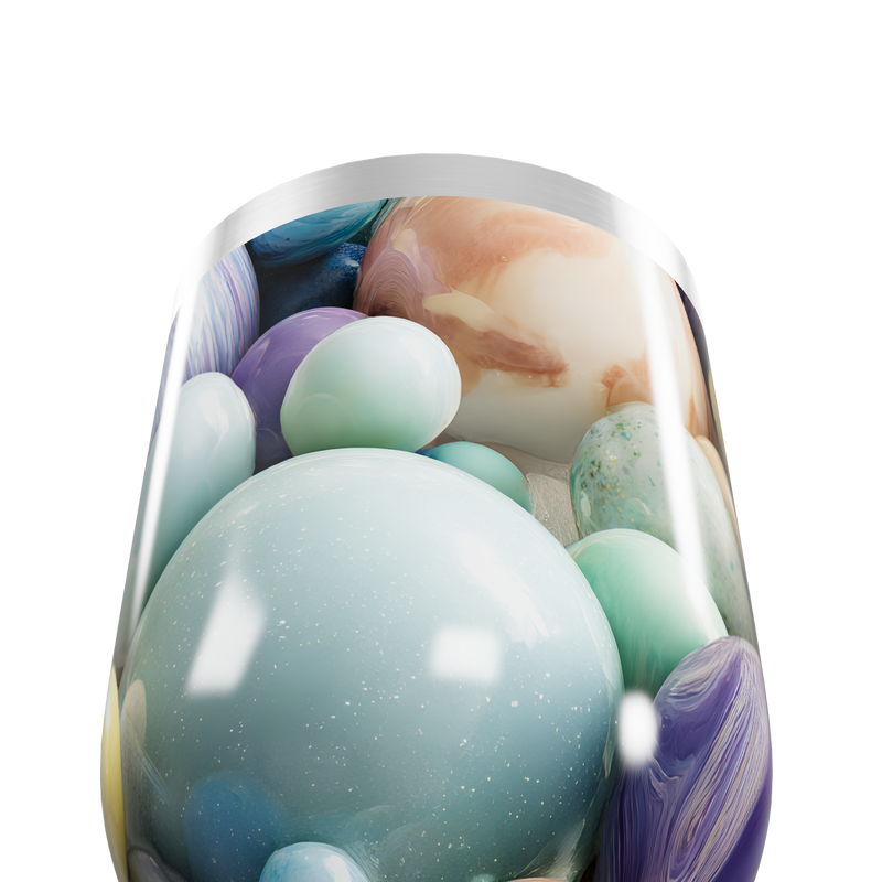 Copo Térmico Slim - Estampa Planetas Coloridos