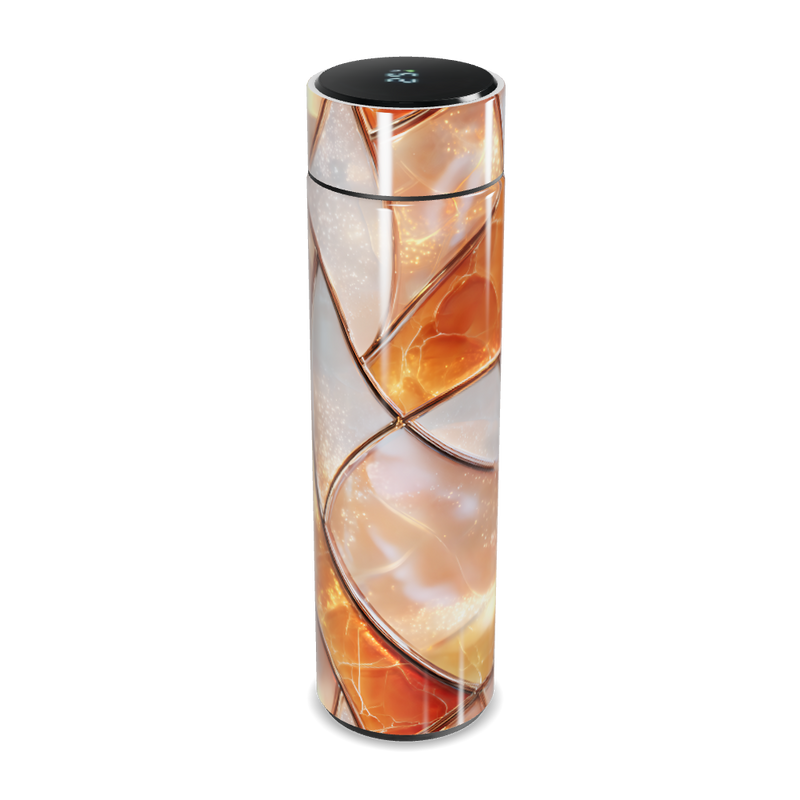 Garrafa Térmica Touch - Design Ágata Laranja