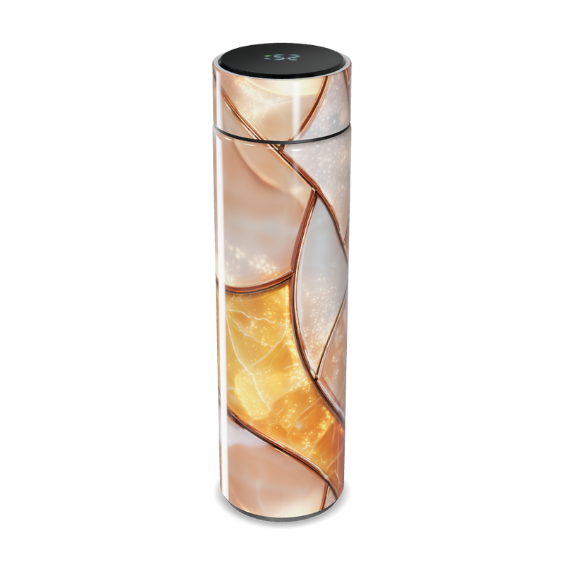 Garrafa Térmica Touch - Design Ágata Laranja