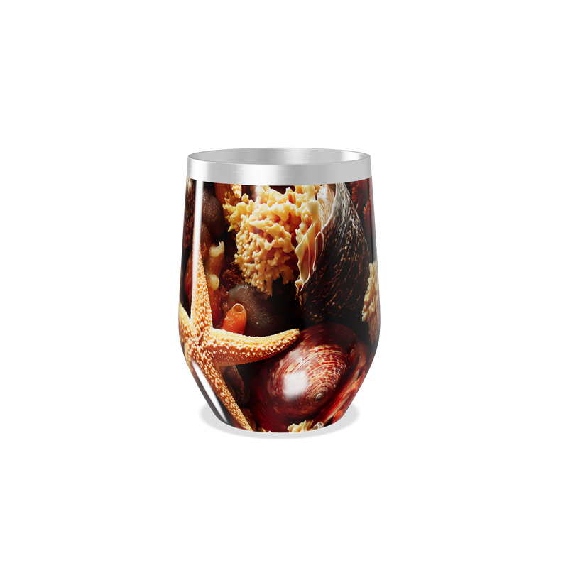 Copo Térmico Slim - Estampa Marinha Colorida