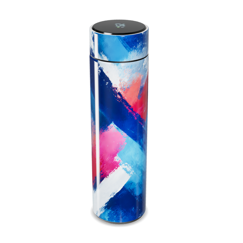 Garrafa Térmica Touch - Colorida com Estampa Artística