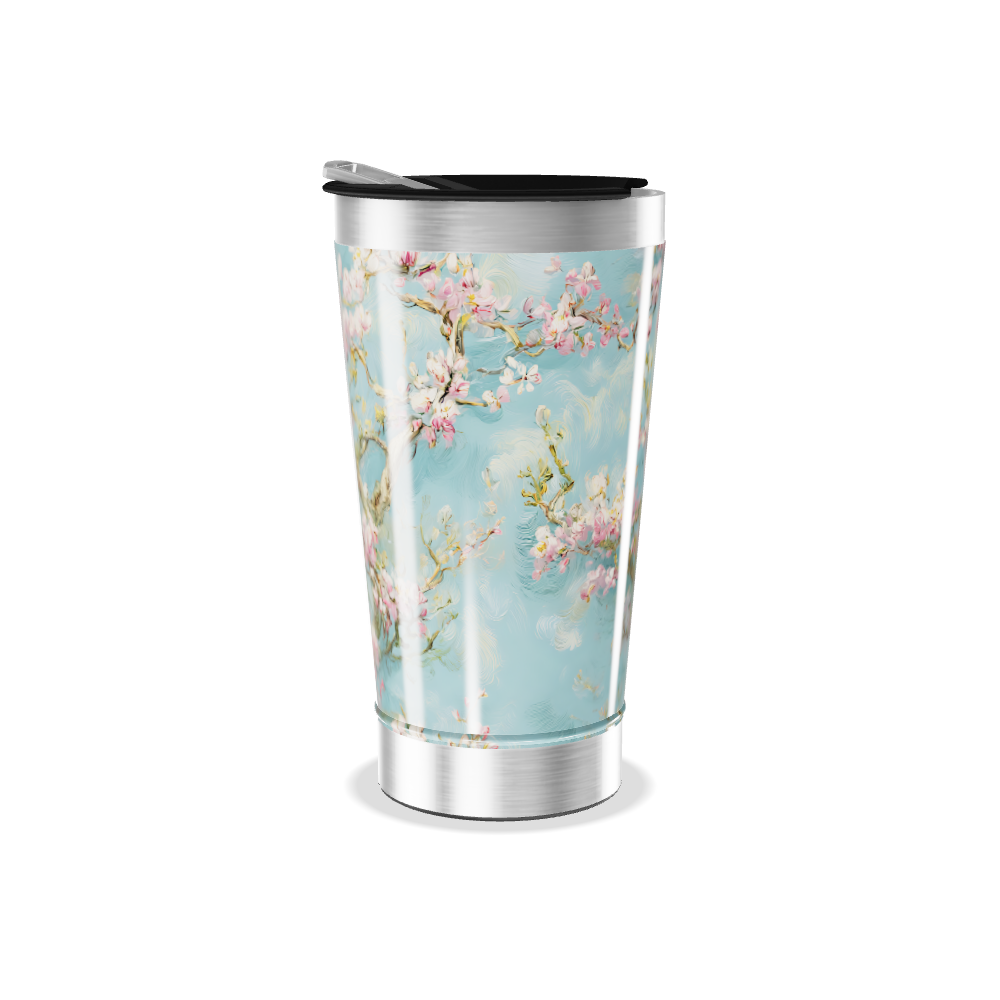 Copo Térmico - Florido Azul