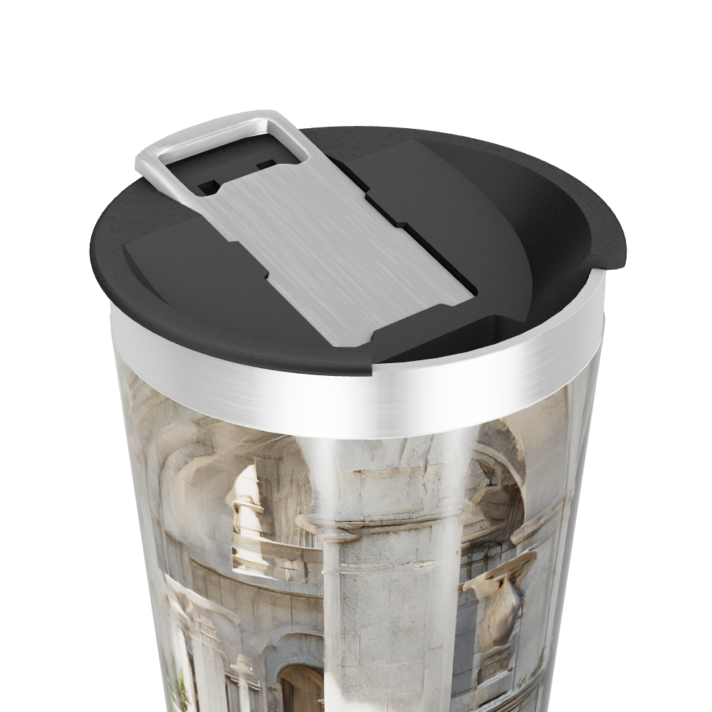 Copo Térmico - Inox com Estampa Arquitetura