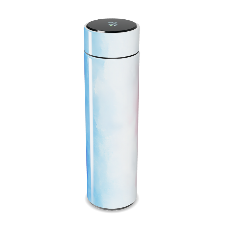 Garrafa Térmica Touch - Azul Degradê Inox