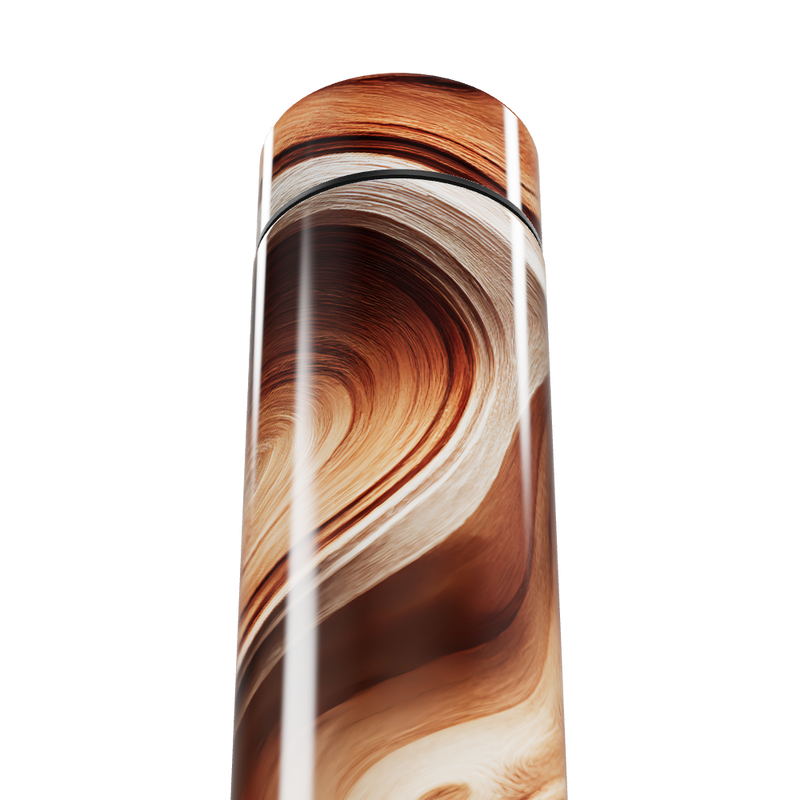 Garrafa Térmica Touch Estampa Marrom